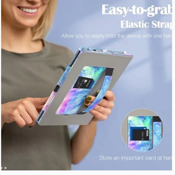 New in Box:  FIRE HD 10 Plus Tablet Case and Keyboard Bundle - Picture 7 of 13